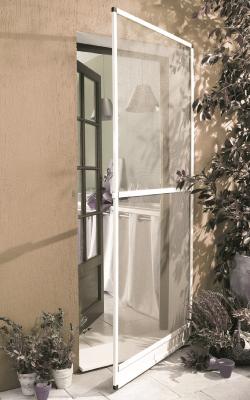 Moustiquaire Porte Battante Recoupable Aluminium