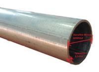 Tube acier galvanisé diametre 40 mm