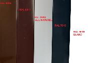 Lot de 4 Profils Aluminium pour moustiquaire fixe + Joint brosse + Jonc