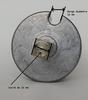 Embout tube store 70 mm carré 13 mm