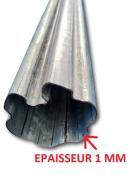 Jonction tube galvanisé Ø 70 mm
