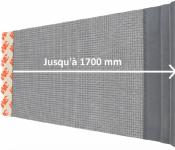 Toile moustiquaire de remplacement pour porte fenêtre