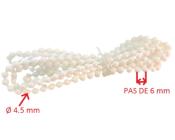 Chainette sans fin store Ø 4.5mm - Pas de 6 mm