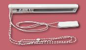 Rail seul pour store californien 127 mm