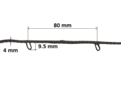 Echelle pour brise soleil orientable BSO Z90